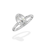 Milgrain Solitaire Engagement Ring