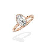 Milgrain Solitaire Engagement Ring