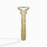 Bali Vintage Style Engagement Ring - The Better Diamonds