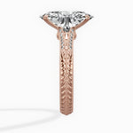 Bali Vintage Style Engagement Ring - The Better Diamonds