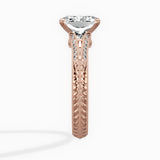 Bali Vintage Style Engagement Ring - The Better Diamonds