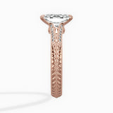 Bali Vintage Style Engagement Ring - The Better Diamonds
