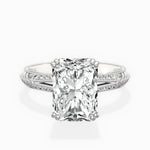 Bali Vintage Style Engagement Ring - The Better Diamonds