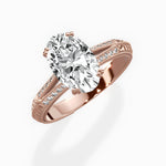 Bali Vintage Style Engagement Ring - The Better Diamonds