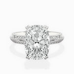 Bali Vintage Style Engagement Ring - The Better Diamonds