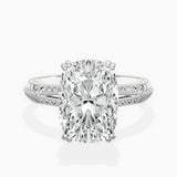 Bali Vintage Style Engagement Ring - The Better Diamonds
