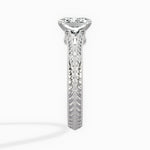 Bali Vintage Style Engagement Ring - The Better Diamonds