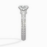 Bali Vintage Style Engagement Ring - The Better Diamonds