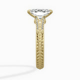 Bali Vintage Style Engagement Ring - The Better Diamonds