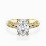 Bali Vintage Style Engagement Ring - The Better Diamonds