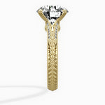 Bali Vintage Style Engagement Ring - The Better Diamonds