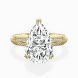 Bali Vintage Style Engagement Ring - The Better Diamonds
