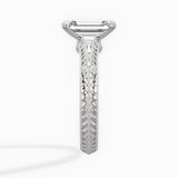 Bali Vintage Style Engagement Ring - The Better Diamonds