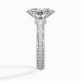 Bali Vintage Style Engagement Ring - The Better Diamonds