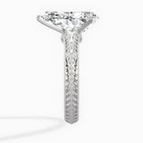 Bali Vintage Style Engagement Ring - The Better Diamonds