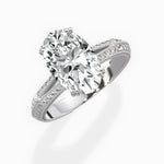 Bali Vintage Style Engagement Ring - The Better Diamonds