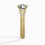 Bali Vintage Style Engagement Ring - The Better Diamonds