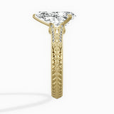 Bali Vintage Style Engagement Ring - The Better Diamonds