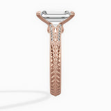 Bali Vintage Style Engagement Ring - The Better Diamonds
