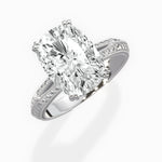 Bali Vintage Style Engagement Ring - The Better Diamonds