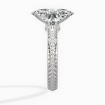 Bali Vintage Style Engagement Ring - The Better Diamonds