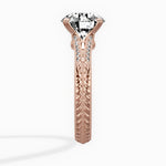 Bali Vintage Style Engagement Ring - The Better Diamonds