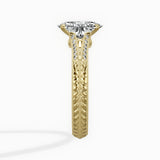 Bali Vintage Style Engagement Ring - The Better Diamonds
