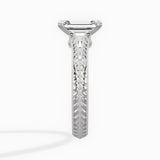 Bali Vintage Style Engagement Ring - The Better Diamonds