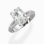 Bali Vintage Style Engagement Ring - The Better Diamonds