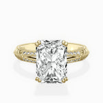 Bali Vintage Style Engagement Ring - The Better Diamonds