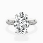 Bali Vintage Style Engagement Ring - The Better Diamonds