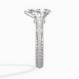 Bali Vintage Style Engagement Ring - The Better Diamonds