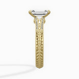 Bali Vintage Style Engagement Ring - The Better Diamonds
