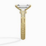 Bali Vintage Style Engagement Ring - The Better Diamonds