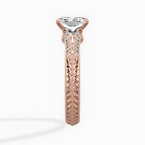 Bali Vintage Style Engagement Ring - The Better Diamonds