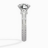 Bali Vintage Style Engagement Ring - The Better Diamonds