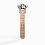 Bali Vintage Style Engagement Ring - The Better Diamonds