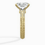 Bali Vintage Style Engagement Ring - The Better Diamonds