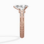 Bali Vintage Style Engagement Ring - The Better Diamonds