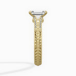 Bali Vintage Style Engagement Ring - The Better Diamonds