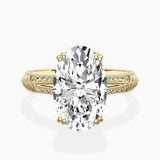 Bali Vintage Style Engagement Ring - The Better Diamonds