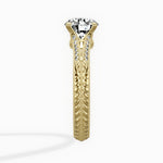 Bali Vintage Style Engagement Ring - The Better Diamonds