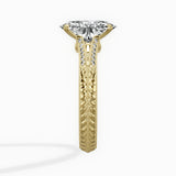 Bali Vintage Style Engagement Ring - The Better Diamonds