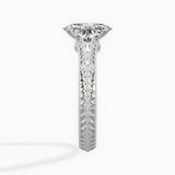 Bali Vintage Style Engagement Ring - The Better Diamonds