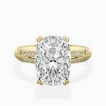 Bali Vintage Style Engagement Ring - The Better Diamonds