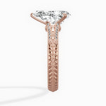 Bali Vintage Style Engagement Ring - The Better Diamonds