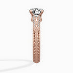 Bali Vintage Style Engagement Ring - The Better Diamonds