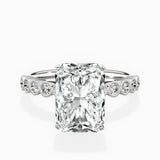 Bezel Vintage Style Engagement Ring - The Better Diamonds