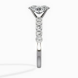 Bezel Vintage Style Engagement Ring - The Better Diamonds
