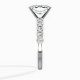 Bezel Vintage Style Engagement Ring - The Better Diamonds